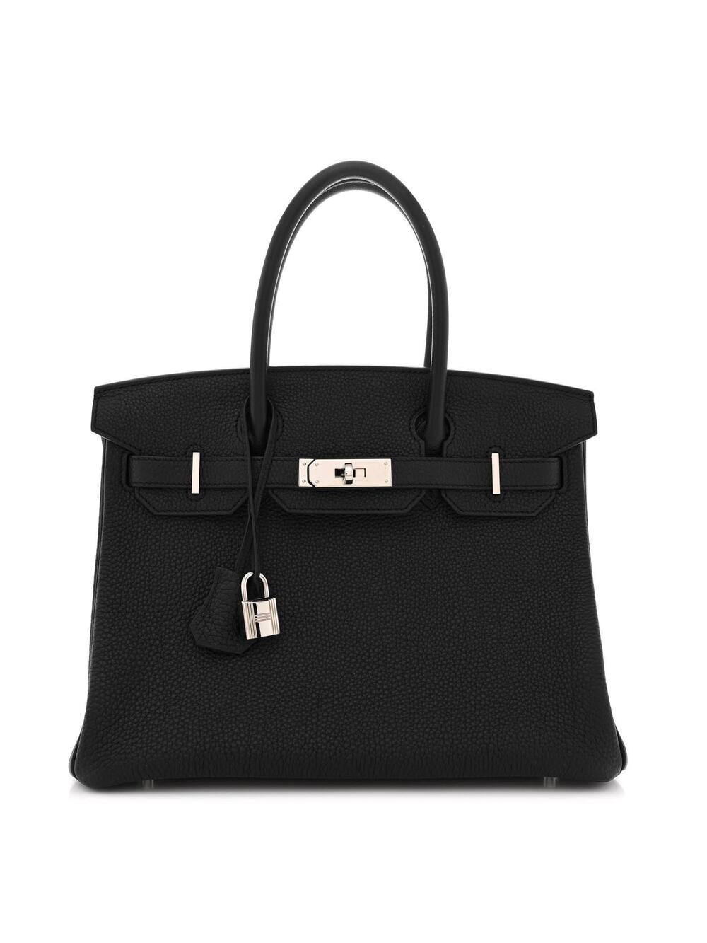 Hermes Togo Birkin 30 Black #291050H24B